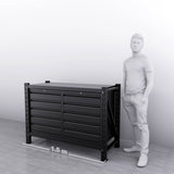 1.5m(L) 10-Drawer Steel Workbench