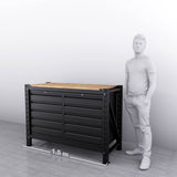 1.5m(L) 10-Drawer Steel Workbench