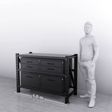 1.5m(L) 6-Drawer Steel Workbench