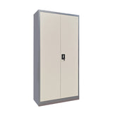 2-Door Storage Cabinet Lockable Cupboard (Steel)