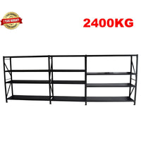 5.5m*1.8m*0.6m 2400KG Connecting Shelving