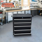 5-Drawer Roller Cabinet Toolbox With Caster Wheels
