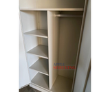 2-Door Storage Cabinet With A Hanging Section (Steel)