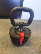 19kg Multi-Function Adjustable Dumbbell-Barbell-Kettlebell