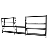 5.5m*1.8m*0.5m 1500KG (W*H*D) Connecting Shelving With Workstation