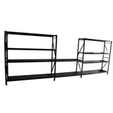 5.2m*1.8m*0.5m 1500KG (W*H*D) Connecting Shelving With Workstation