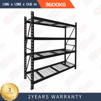 1.98m*1.96m*0.61m 3600KG Heavy-Duty Wire Racking(Steel)
