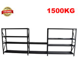 5.2m*1.8m*0.5m 1500KG (W*H*D) Connecting Shelving With Workstation