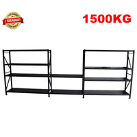 5.2m*1.8m*0.5m 1500KG Connecting Shelving With Workstation