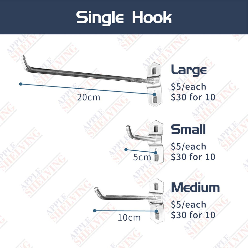 APPLE SHELVING Pegboard Accessories Select The Different kits Apple Shelving